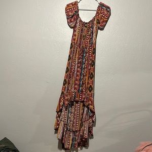 new look, boho dress, size large